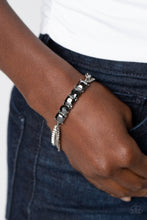 Load image into Gallery viewer, Paparazzi Tyrant Treasure - Silver Bracelet
