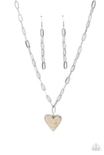 Load image into Gallery viewer, Paparazzi Kiss and SHELL - White Necklace

