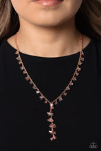 Load image into Gallery viewer, Paparazzi Chiseled Catwalk - Copper Necklace

