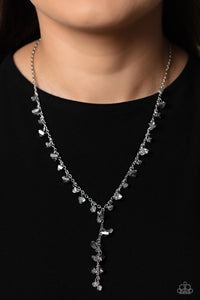 Paparazzi Chiseled Catwalk - Silver Necklace