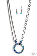 Load image into Gallery viewer, Paparazzi Razzle Dazzle - Blue Necklace
