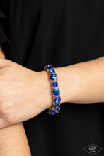 Load image into Gallery viewer, Paparazzi Born To Bedazzle - Blue Bracelet
