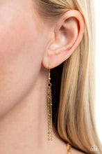 Load image into Gallery viewer, Paparazzi Studded Shimmer - Gold Necklace
