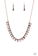 Load image into Gallery viewer, Paparazzi Fairy Light Fashion - Copper Necklace
