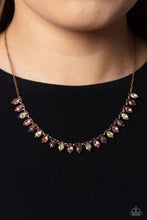 Load image into Gallery viewer, Paparazzi Fairy Light Fashion - Copper Necklace
