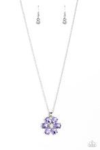 Load image into Gallery viewer, Paparazzi Fancy Flower Girl - Purple Necklace
