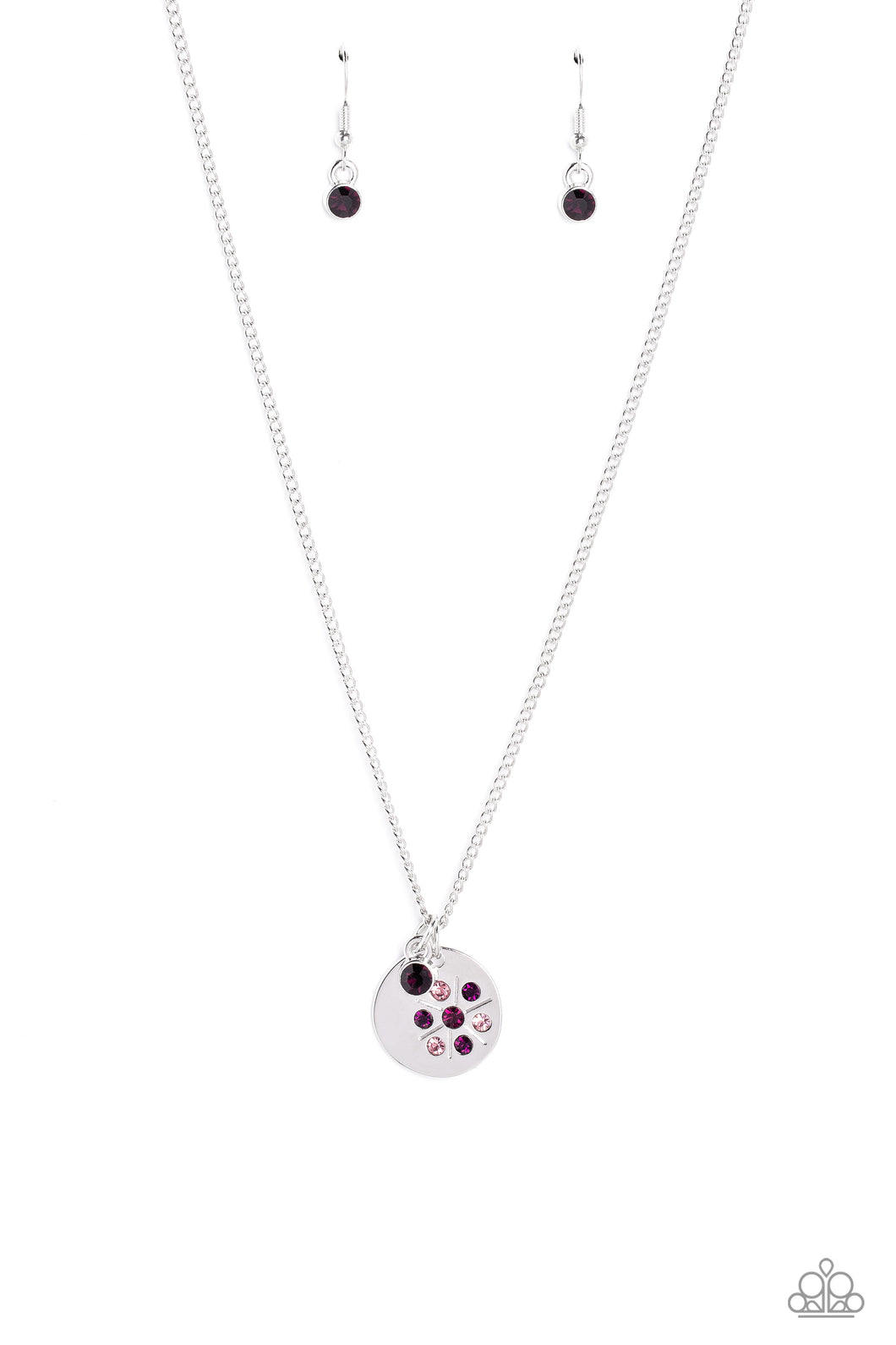 Paparazzi Dandelion Delights - Purple Necklace