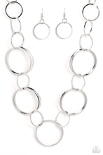Load image into Gallery viewer, Paparazzi Shimmering Symphony - Silver Necklace
