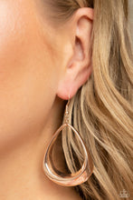 Load image into Gallery viewer, Paparazzi Subtle Solstice - Rose Gold Earrings

