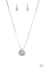 Load image into Gallery viewer, Paparazzi Haute Hybrid - White Necklace
