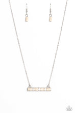 Load image into Gallery viewer, Paparazzi Barred Bohemian - White Necklace
