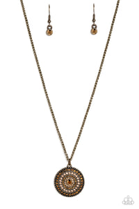 Paparazzi Mandala Masterpiece - Brass Necklace