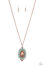 Load image into Gallery viewer, Paparazzi Over the TEARDROP - Copper Necklace
