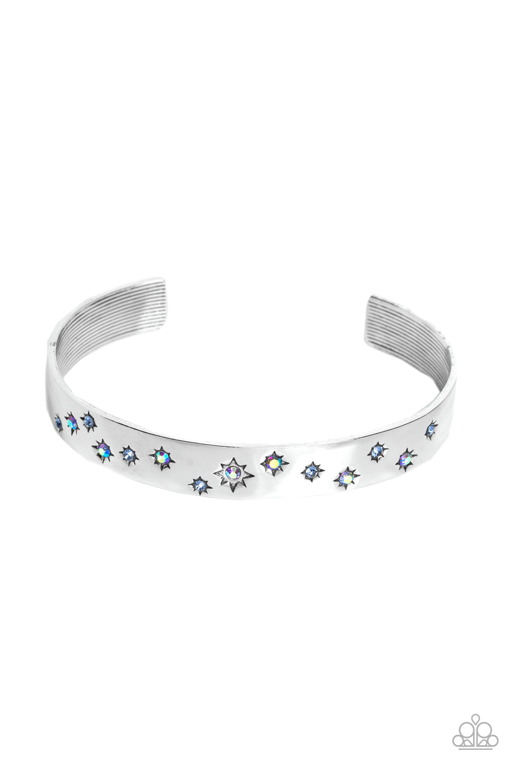 Paparazzi Starburst Shimmer - Blue Bracelet