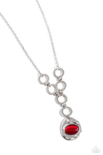 Load image into Gallery viewer, Paparazzi Get OVAL It - Red Necklace
