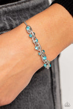Load image into Gallery viewer, Paparazzi Intertwined Illusion - Blue Bracelet
