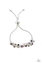 Load image into Gallery viewer, Paparazzi Intertwined Illusion - Purple Bracelet
