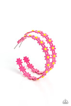 Load image into Gallery viewer, Paparazzi Daisy Disposition - Pink Earrings

