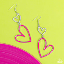 Load image into Gallery viewer, Paparazzi Pristine Pizzazz - Pink Earrings
