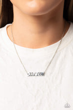 Load image into Gallery viewer, Paparazzi LUNAR or Later - Silver Necklace
