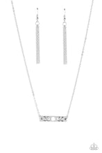 Load image into Gallery viewer, Paparazzi LUNAR or Later - Silver Necklace
