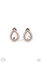Load image into Gallery viewer, Paparazzi Cosmic Castles - Copper Earrings
