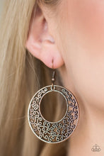 Load image into Gallery viewer, Paparazzi Wistfully Winchester - Copper Earrings
