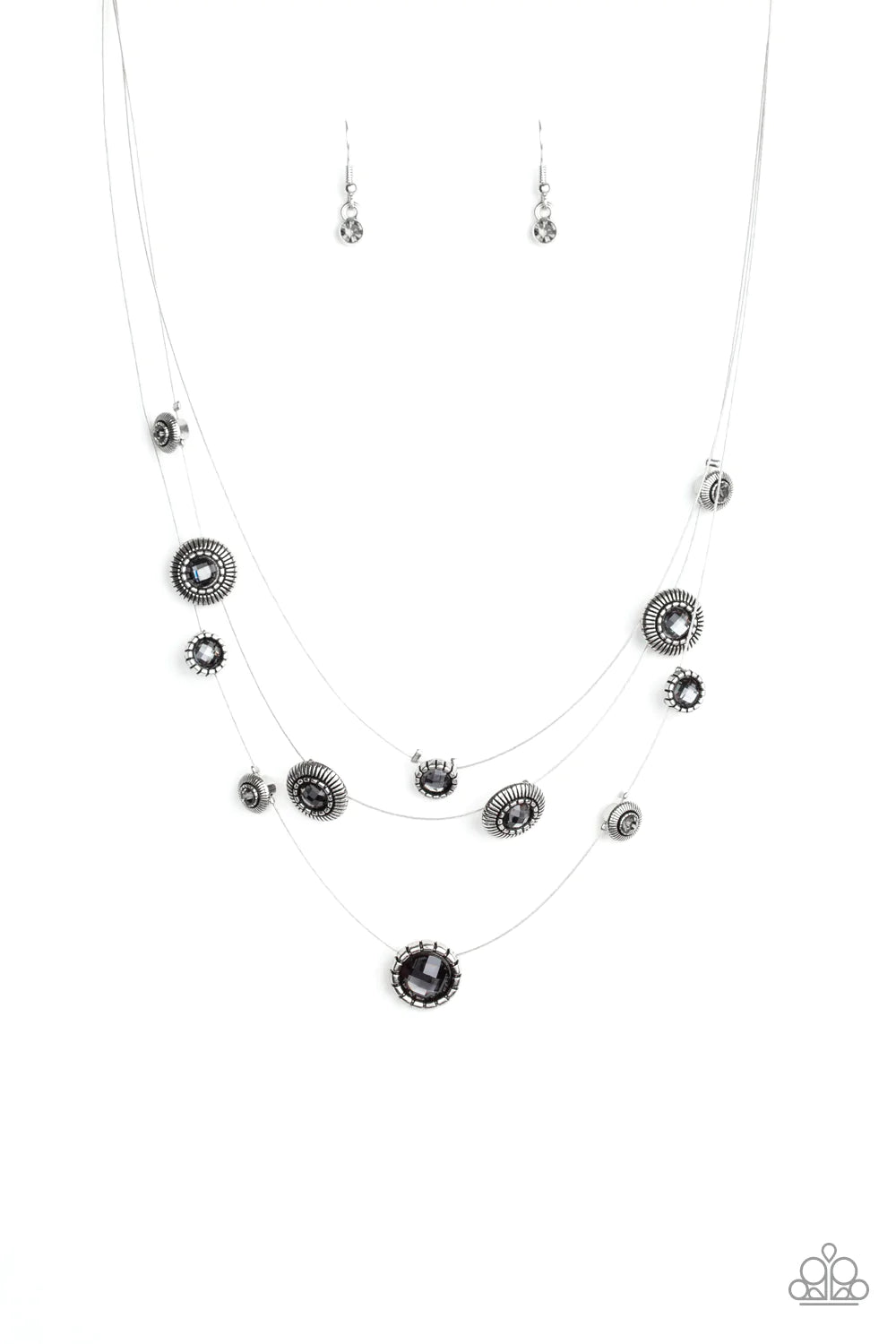 Paparazzi Sheer Thing - Silver Necklace