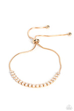 Load image into Gallery viewer, Paparazzi Dynamic Diamonds - Gold Bracelet
