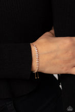 Load image into Gallery viewer, Paparazzi Dynamic Diamonds - Gold Bracelet

