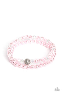 Paparazzi Countess Cutie - Pink Bracelet