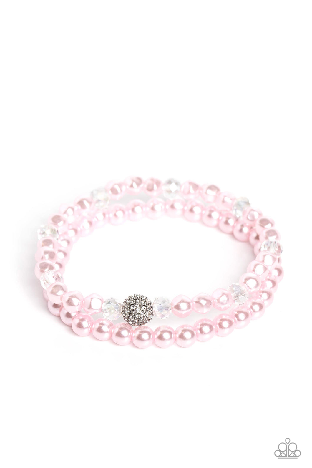 Paparazzi Countess Cutie - Pink Bracelet