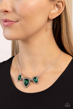 Load image into Gallery viewer, Paparazzi Majestic Met Ball - Green Necklace
