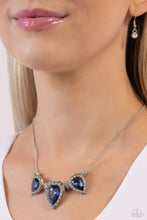Load image into Gallery viewer, Paparazzi Majestic Met Ball - Blue Necklace
