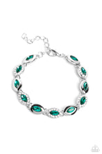 Load image into Gallery viewer, Paparazzi Some Serious Sparkle - Green Bracelet
