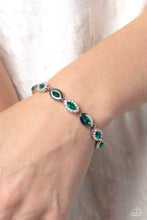 Load image into Gallery viewer, Paparazzi Some Serious Sparkle - Green Bracelet
