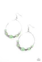 Load image into Gallery viewer, Paparazzi Cats Eye Charisma - Green Earrings

