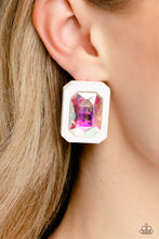 Load image into Gallery viewer, Paparazzi Edgy Emeralds - Multi Earrings
