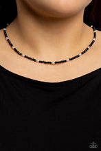 Load image into Gallery viewer, Paparazzi Beaded Blitz - Black Necklace
