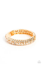 Load image into Gallery viewer, Paparazzi Crafted Coals - Gold Bracelet
