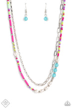 Load image into Gallery viewer, Paparazzi Coastal Composition - Pink Necklace
