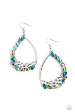 Load image into Gallery viewer, Paparazzi Looking Sharp - Multi Earrings
