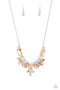 Paparazzi Prima Donna Dazzle - Brown Necklace