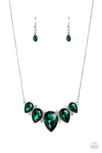 Load image into Gallery viewer, Paparazzi Regally Refined - Green Necklace
