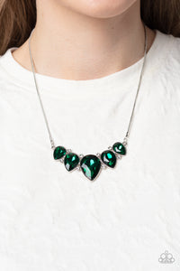 Paparazzi Regally Refined - Green Necklace