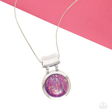 Load image into Gallery viewer, Paparazzi Starlight Starbright - Purple Necklace
