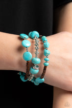 Load image into Gallery viewer, Paparazzi Operation Outdoors - Blue Bracelet

