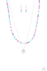 Paparazzi Candy Store - Blue Necklace