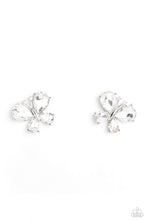 Load image into Gallery viewer, Paparazzi Winged Whimsy - White Earrings
