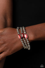 Load image into Gallery viewer, Paparazzi Twinkling Team - Red Bracelet
